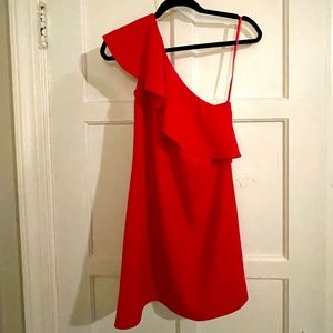 French connection red dress